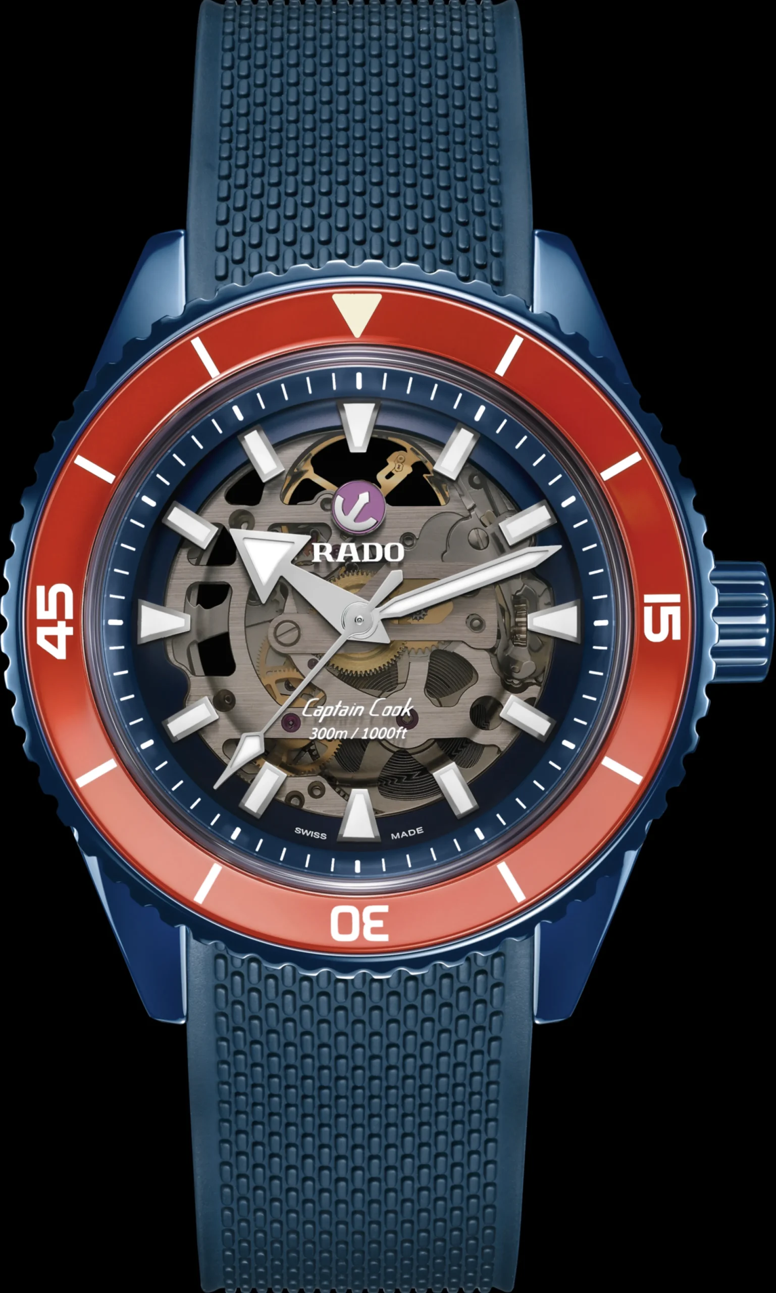 Rado Captain Cook High-Tech Ceramic Skeleton Limited Edition