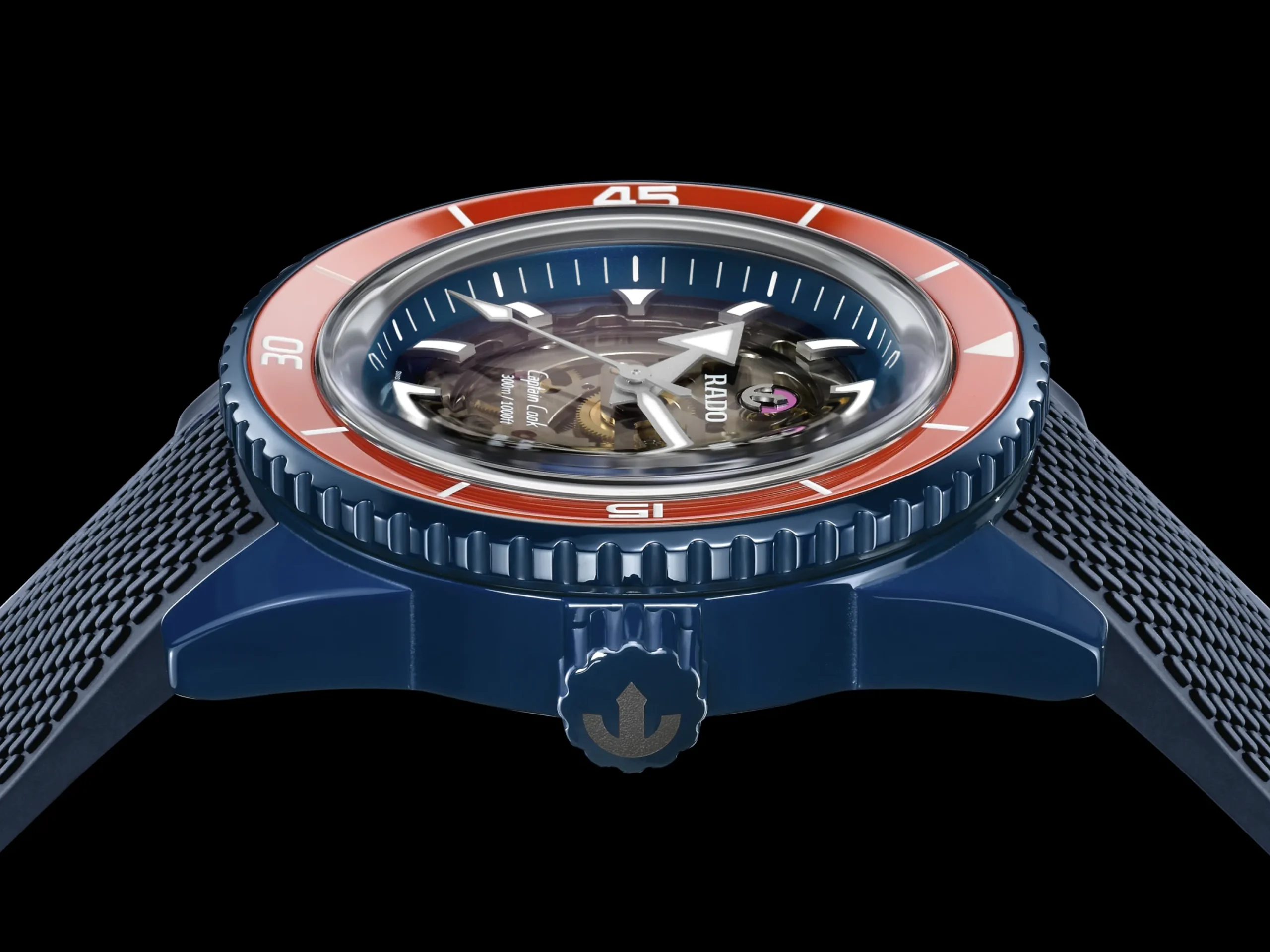 Rado Captain Cook High-Tech Ceramic Skeleton Limited Edition