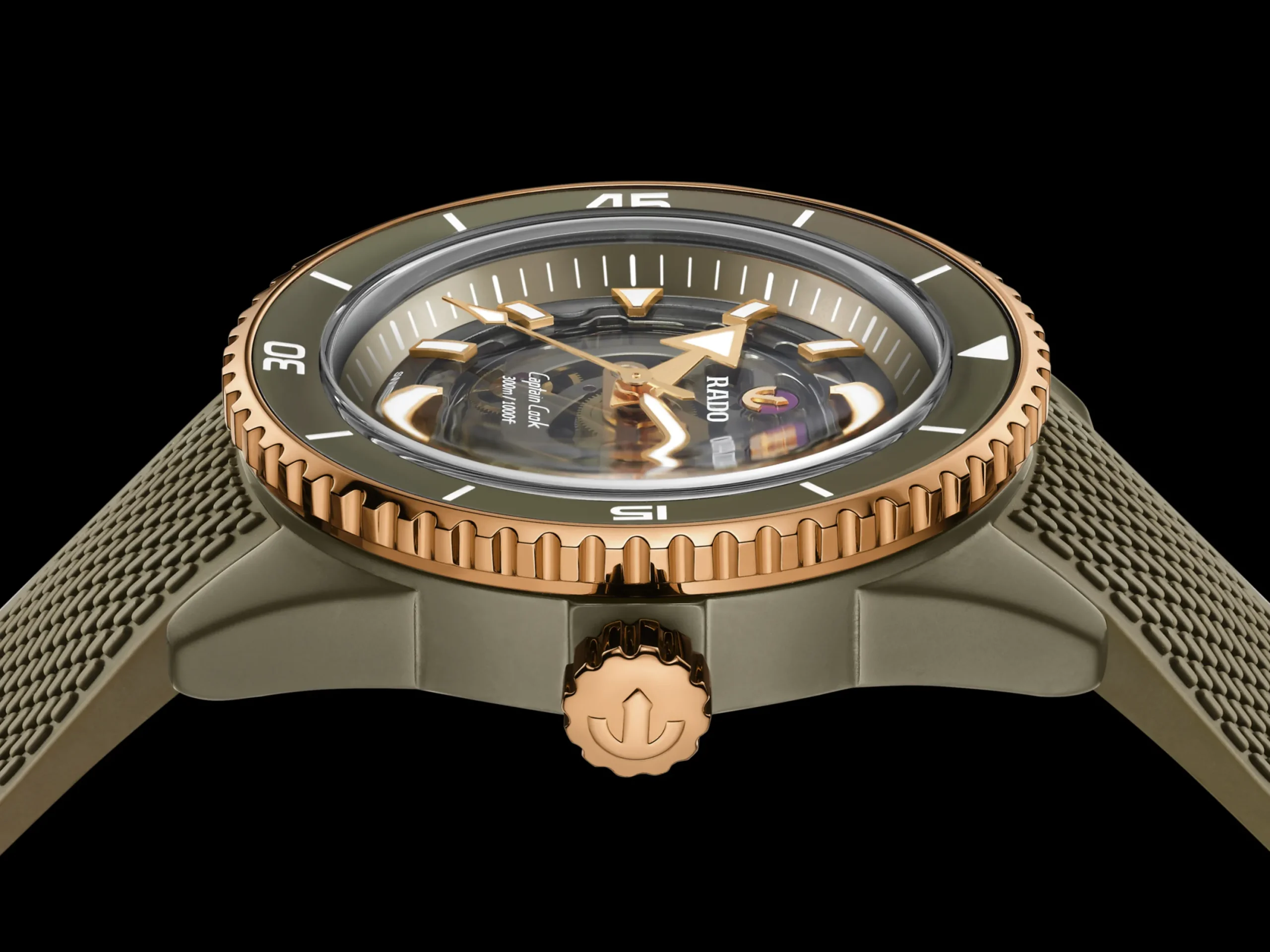 Rado Captain Cook High-Tech Ceramic Skeleton