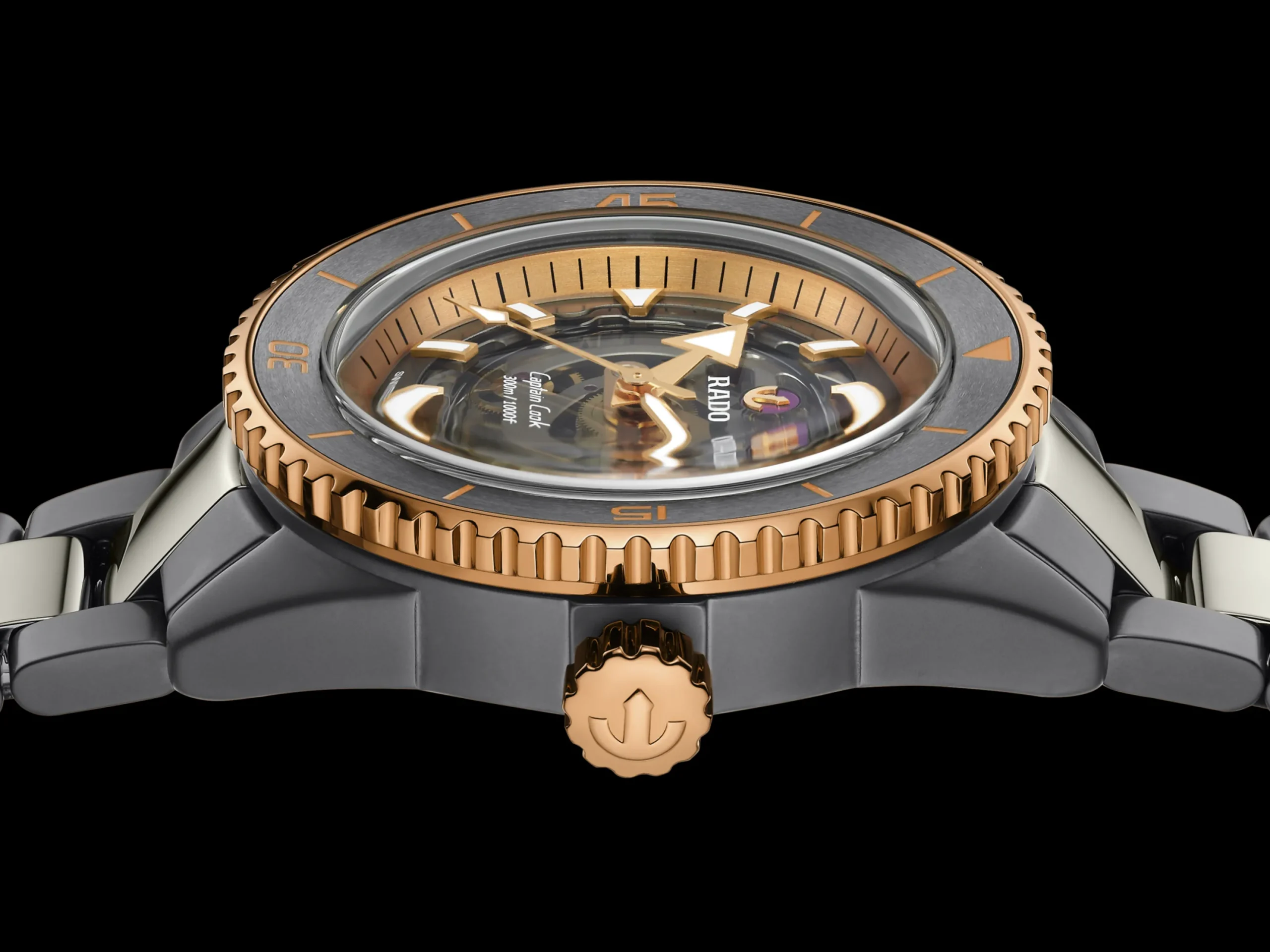 Rado Captain Cook High-Tech Ceramic Skeleton