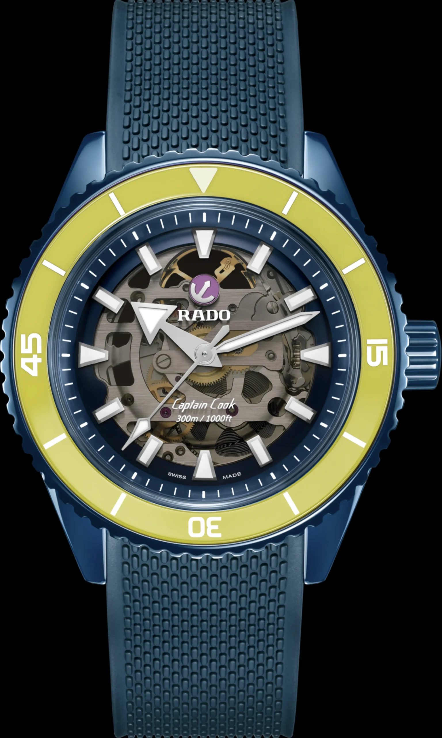 Rado Captain Cook High-Tech Ceramic Skeleton Limited Edition