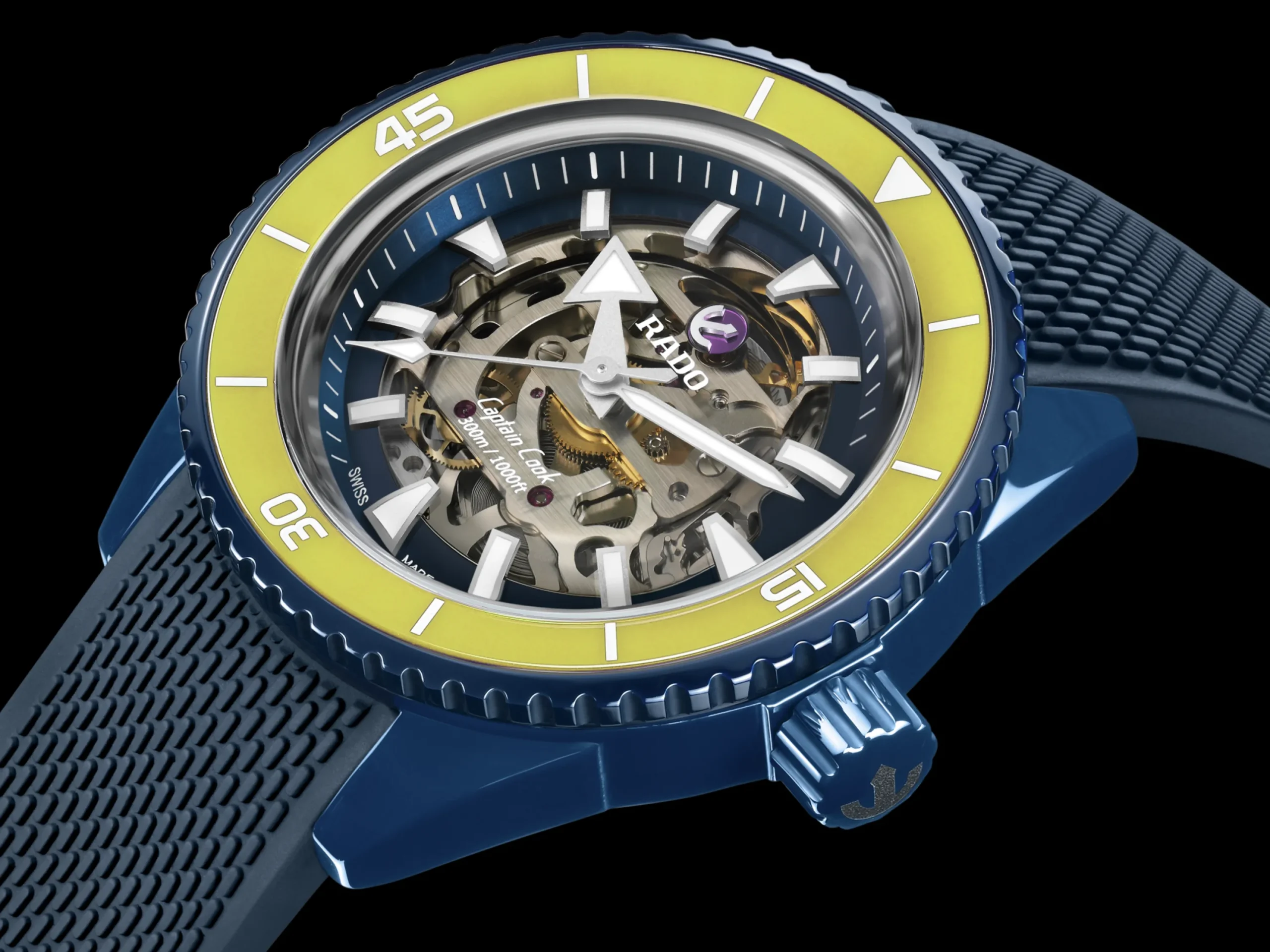 Rado Captain Cook High-Tech Ceramic Skeleton Limited Edition