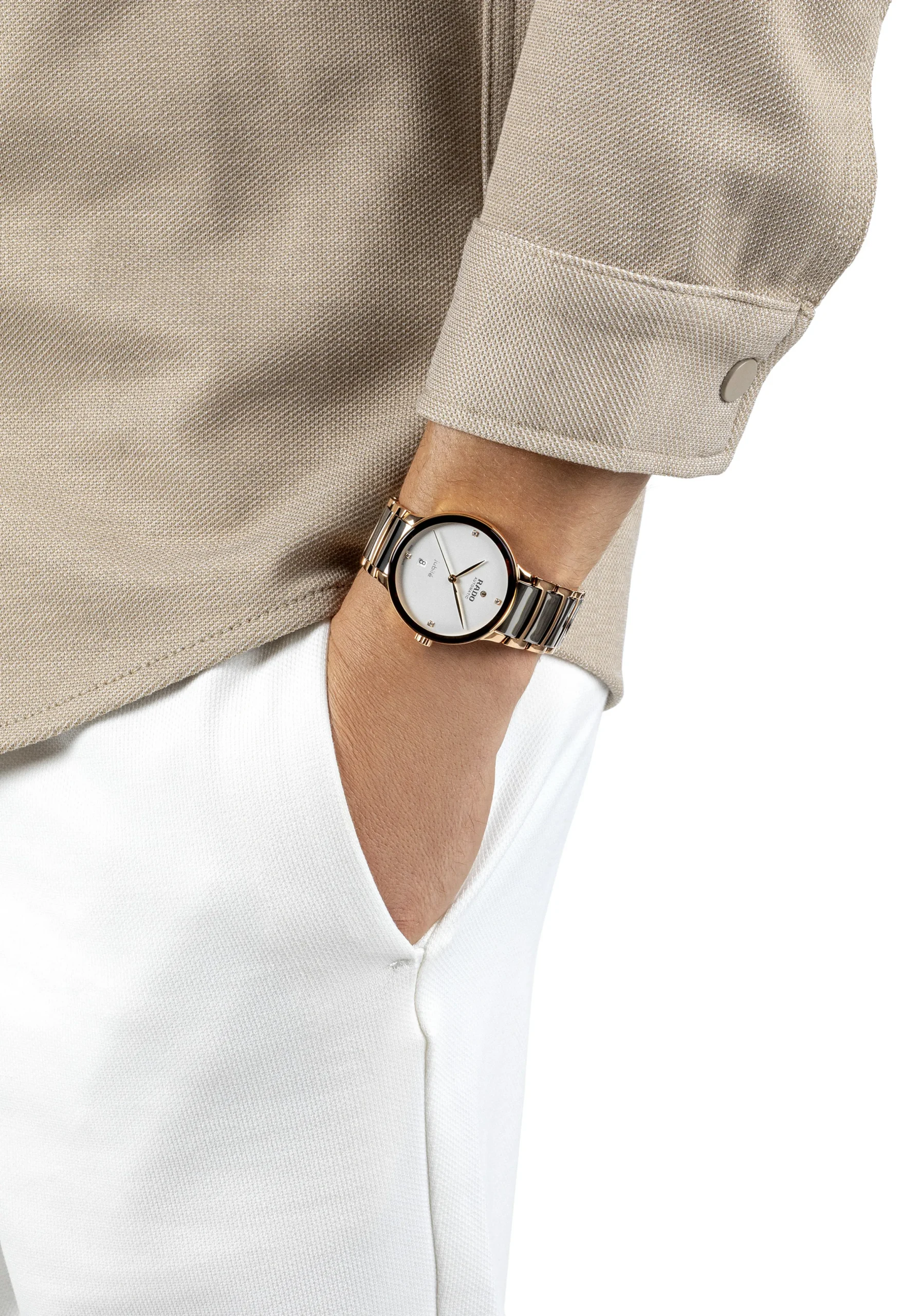 Women Rado Centrix Automatic Diamonds