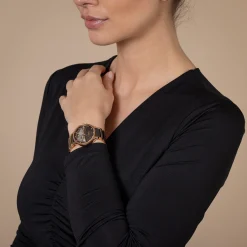 Women Rado Centrix Automatic Diamonds Open Heart