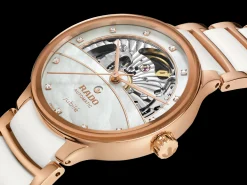 Women Rado Centrix Automatic Diamonds Open Heart