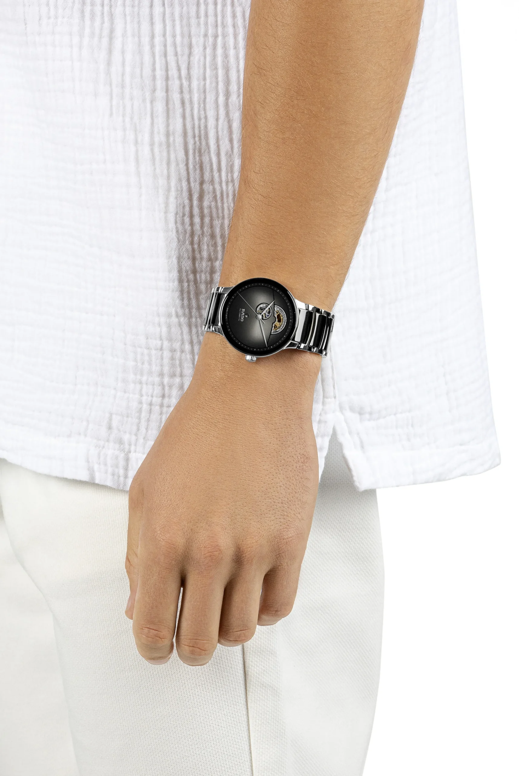 Women Rado Centrix Automatic Open Heart