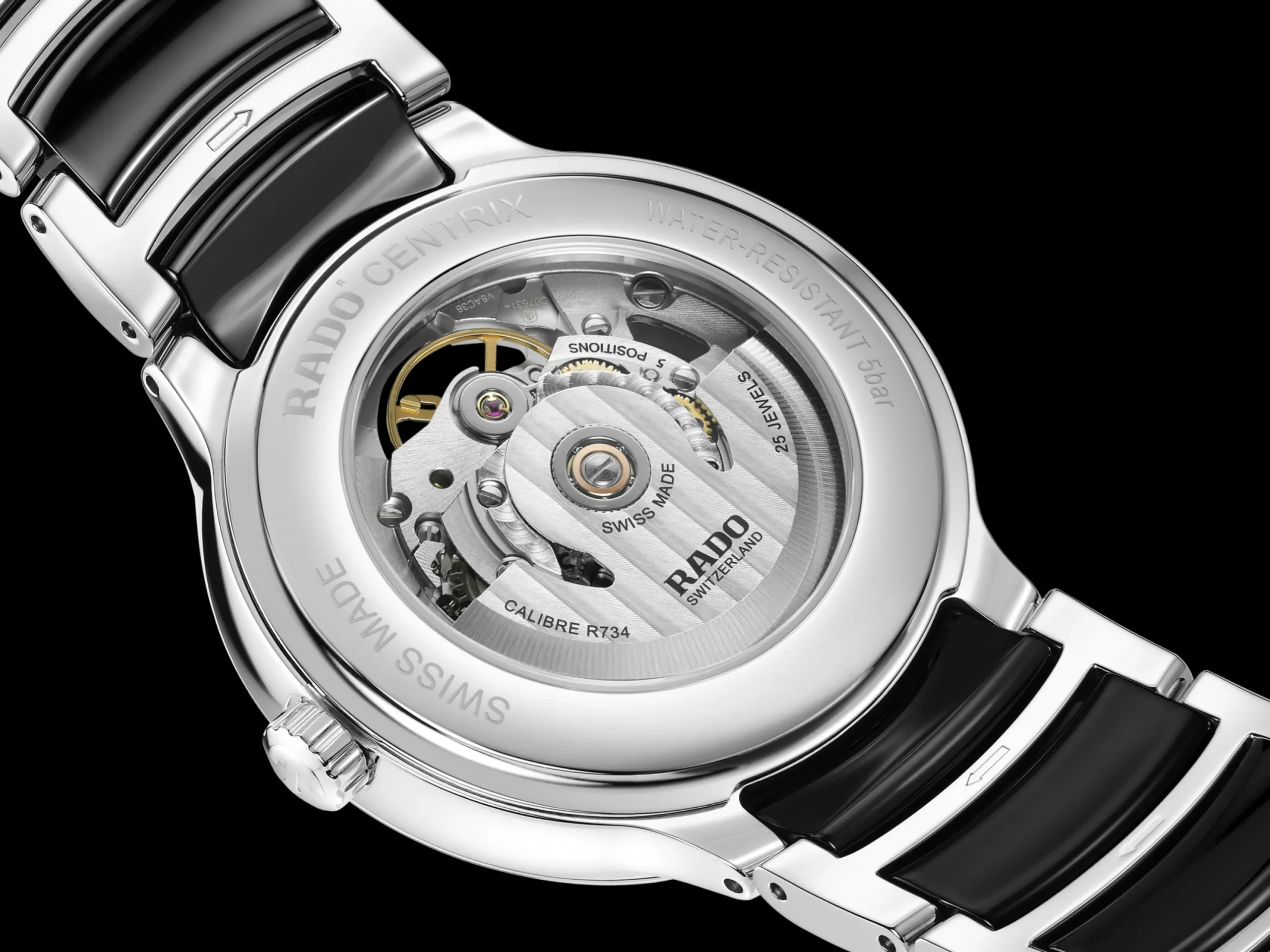 Women Rado Centrix Automatic Open Heart