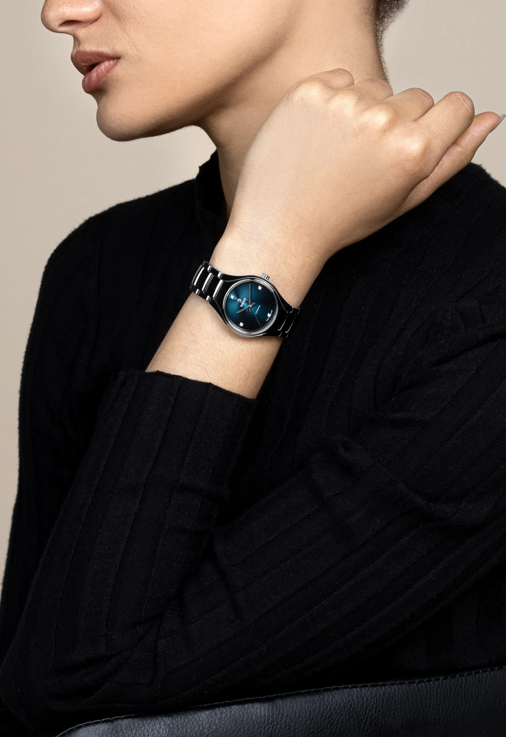 Women Rado True Round Automatic Diamonds