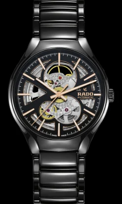 Women Rado True Round Automatic Open Heart