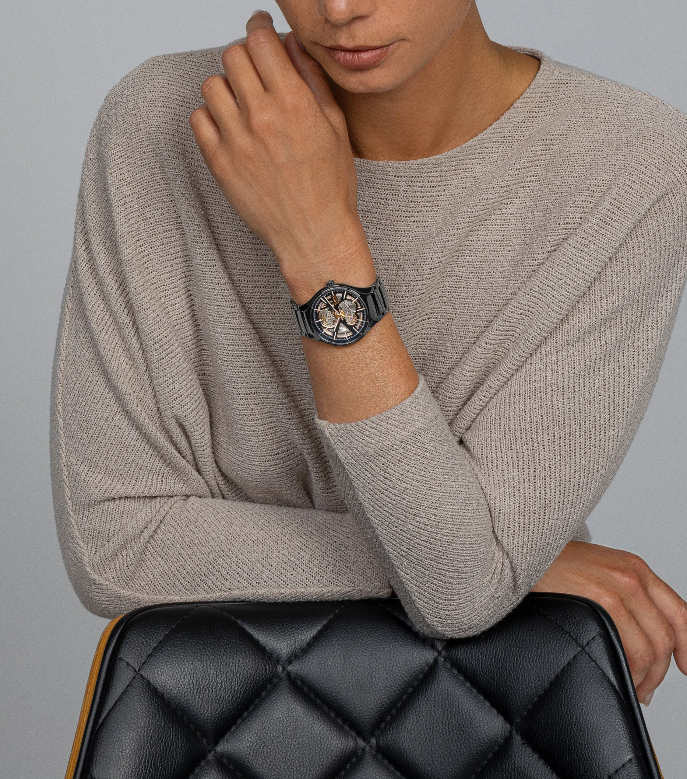 Women Rado True Round Automatic Open Heart