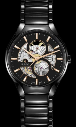 Women Rado True Round Automatic Open Heart