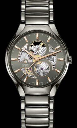 Women Rado True Round Automatic Open Heart