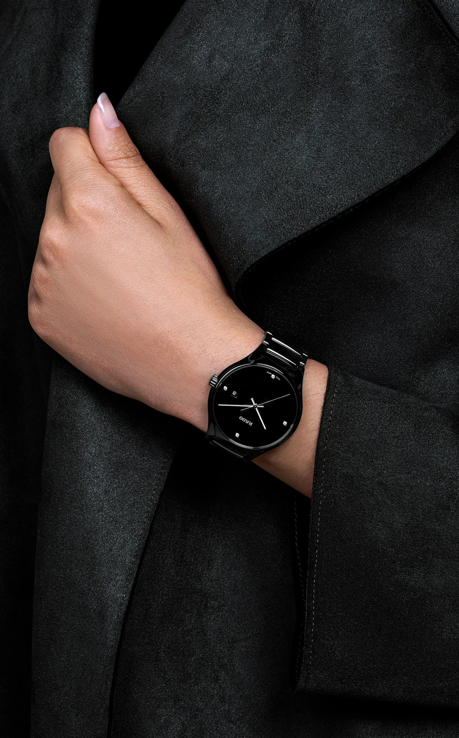 Women Rado True Round Diamonds