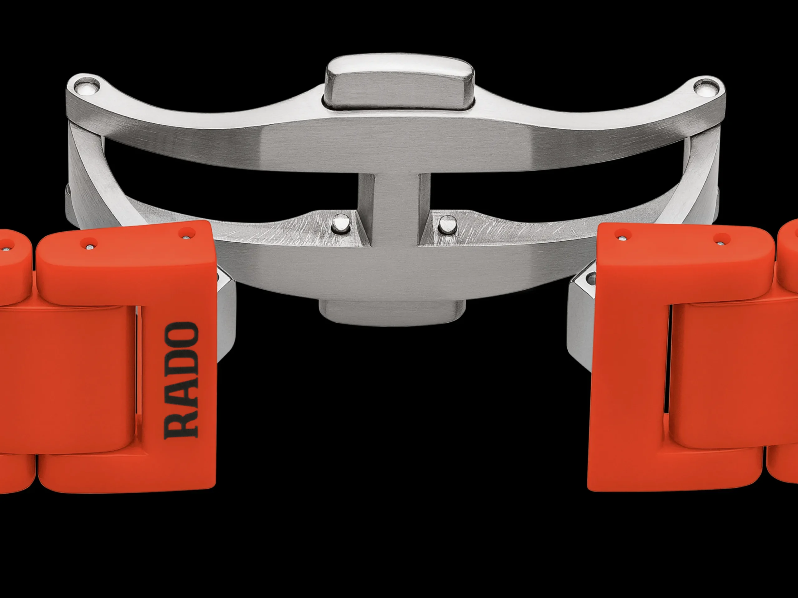 Women Rado True Round Thinline Les Couleurs™ Le Corbusier Powerful orange 4320S