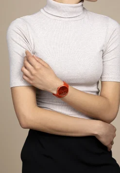 Women Rado True Round Thinline Les Couleurs™ Le Corbusier Powerful orange 4320S