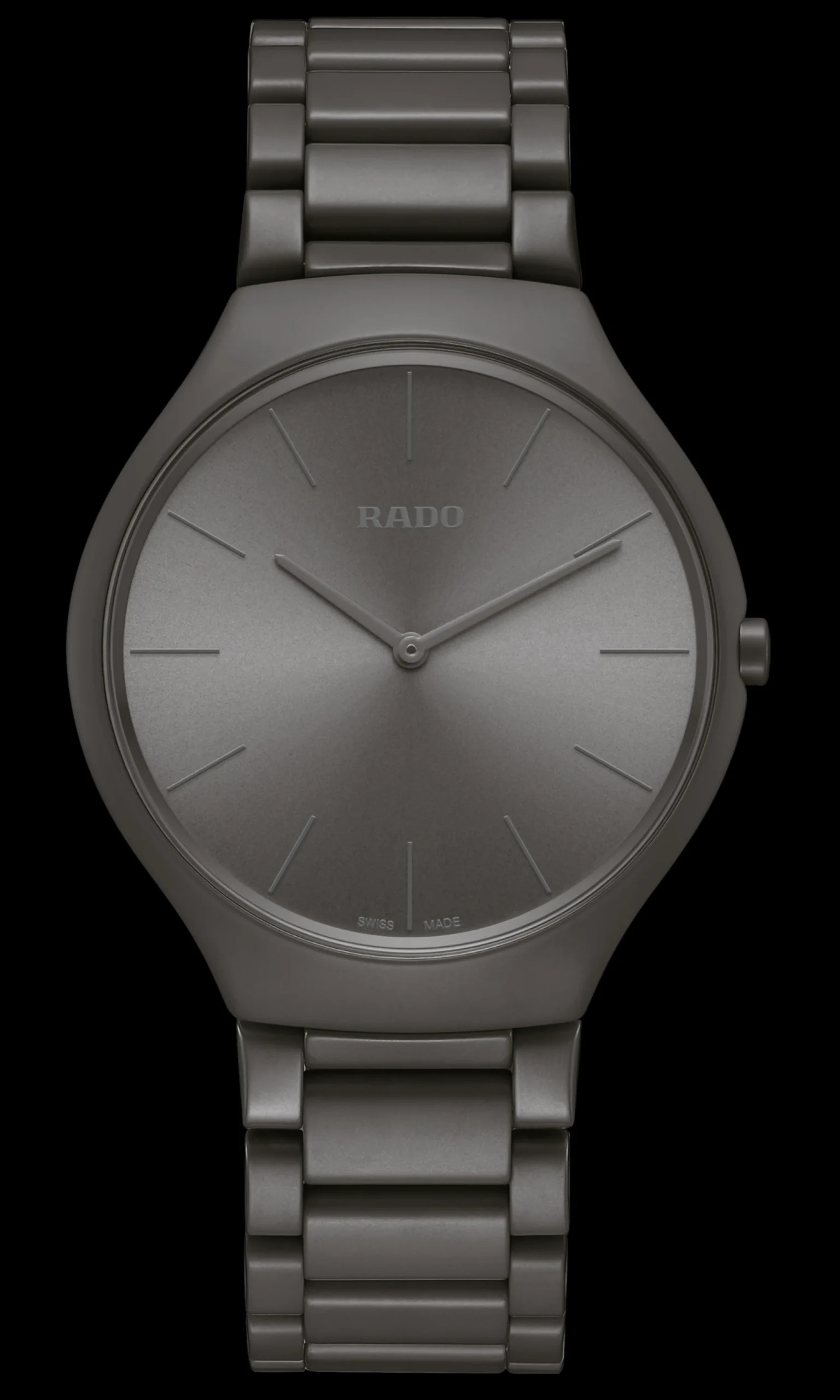 Women Rado True Round Thinline Les Couleurs™ Le Corbusier Iron grey 32010
