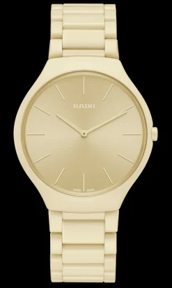 Women Rado True Round Thinline Les Couleurs™ Le Corbusier Cream white 32001