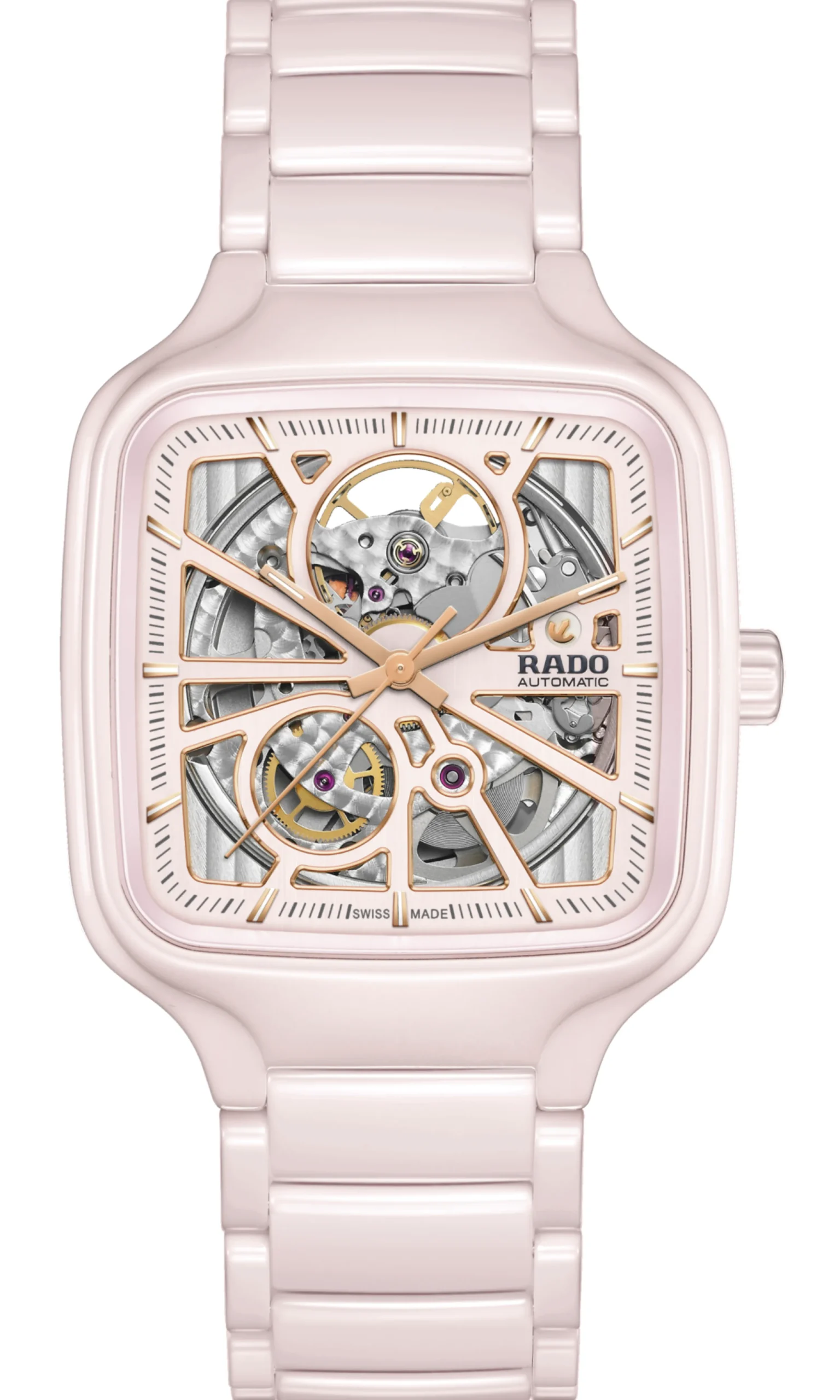 Women Rado True Square Automatic Open Heart