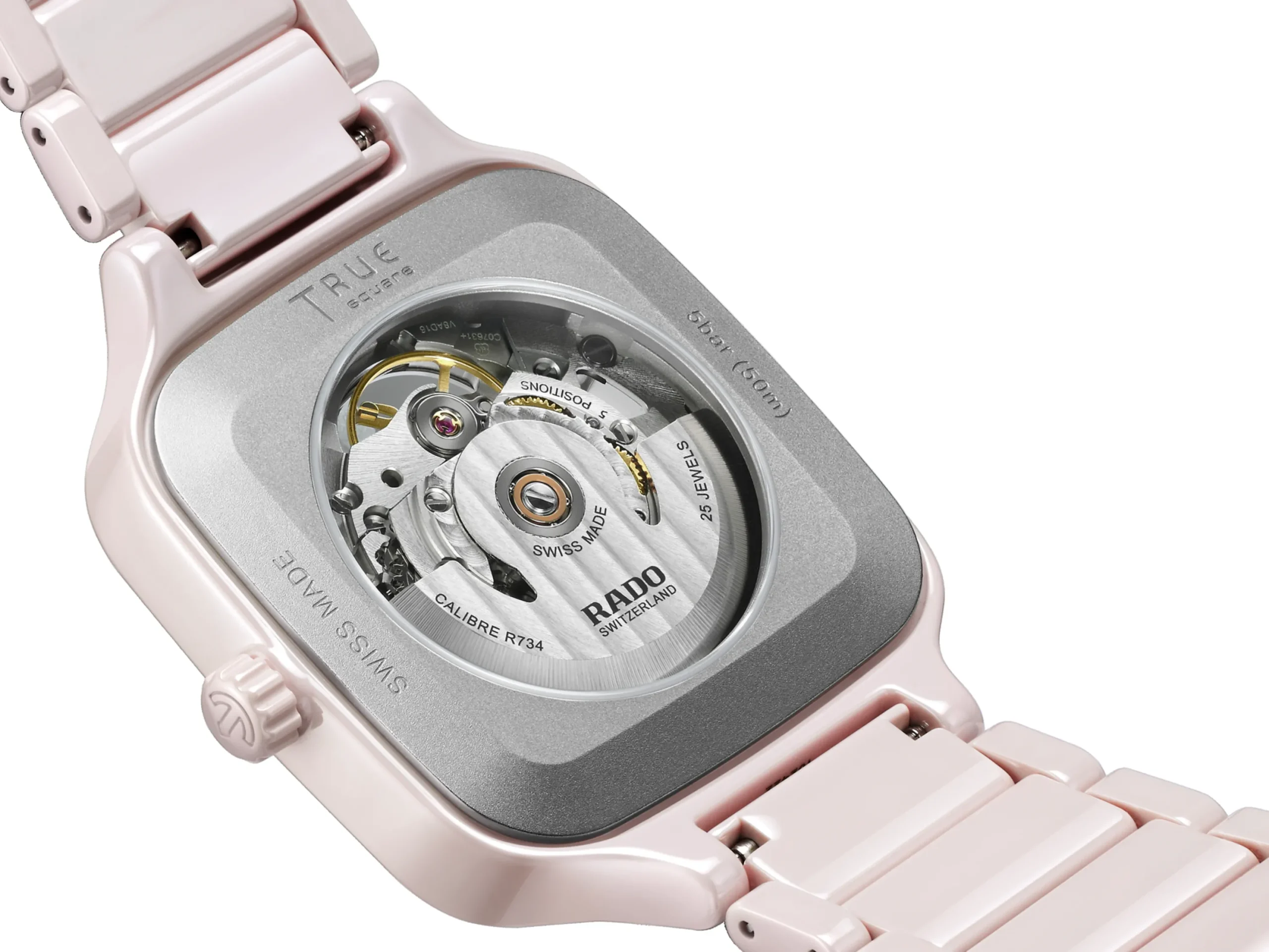 Women Rado True Square Automatic Open Heart