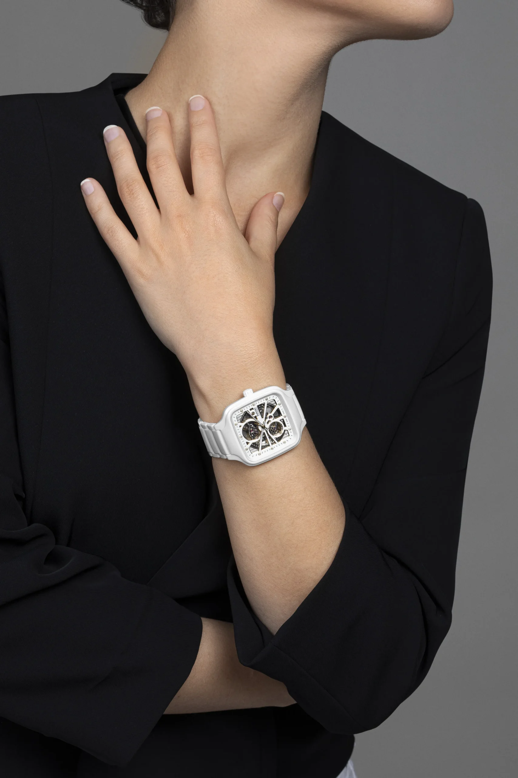 Women Rado True Square Automatic Open Heart