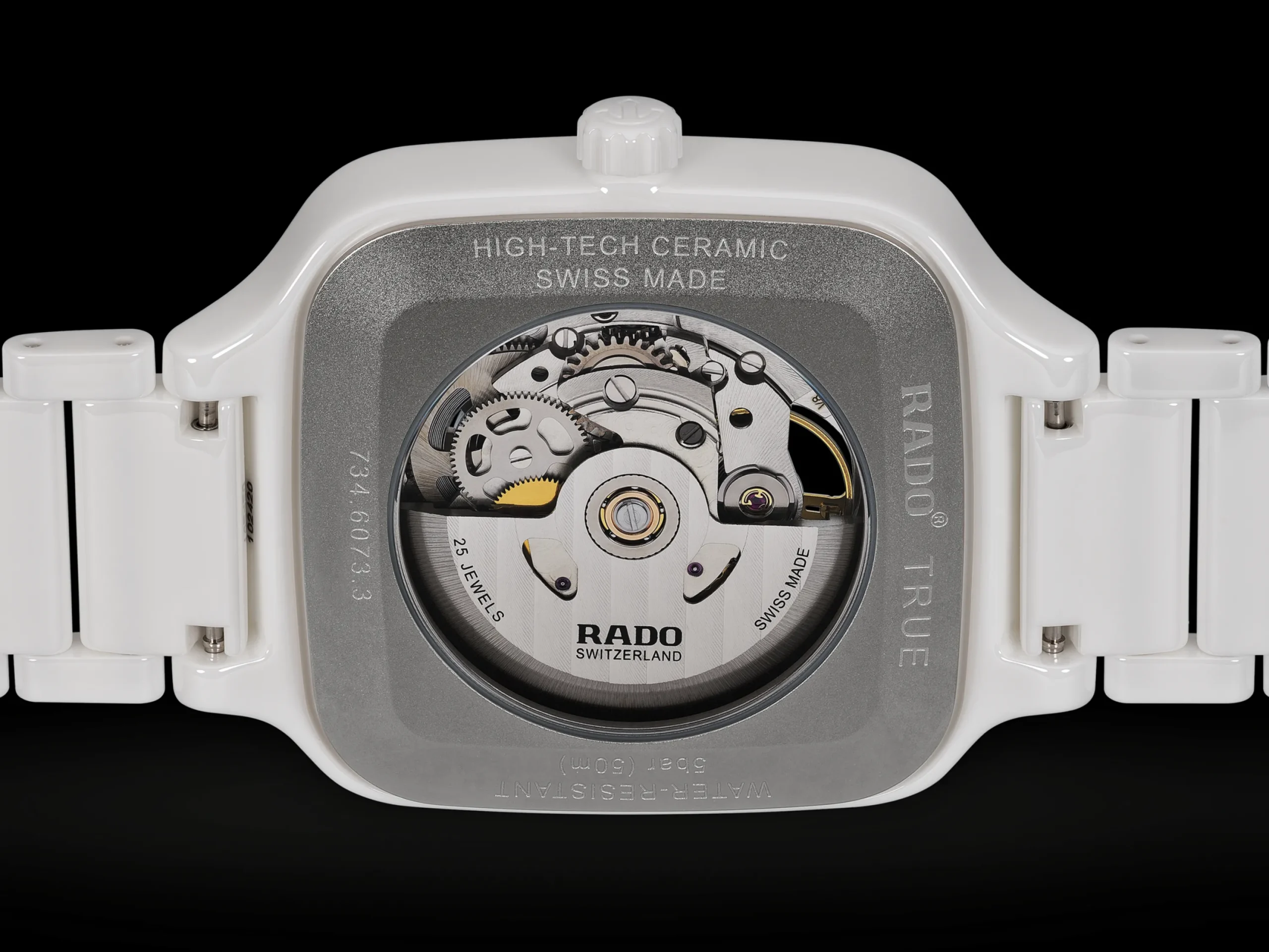 Women Rado True Square Automatic Open Heart