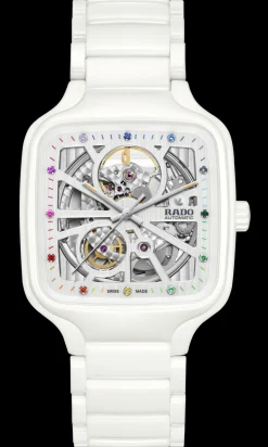Women Rado True Square Automatic Open Heart