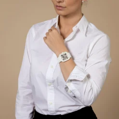 Women Rado True Square Automatic Open Heart