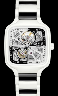 Women Rado True Square Automatic Open Heart Diamonds Limited Edition