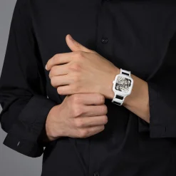 Women Rado True Square Automatic Open Heart Diamonds Limited Edition