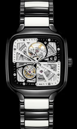 Women Rado True Square Automatic Open Heart Diamonds Limited Edition