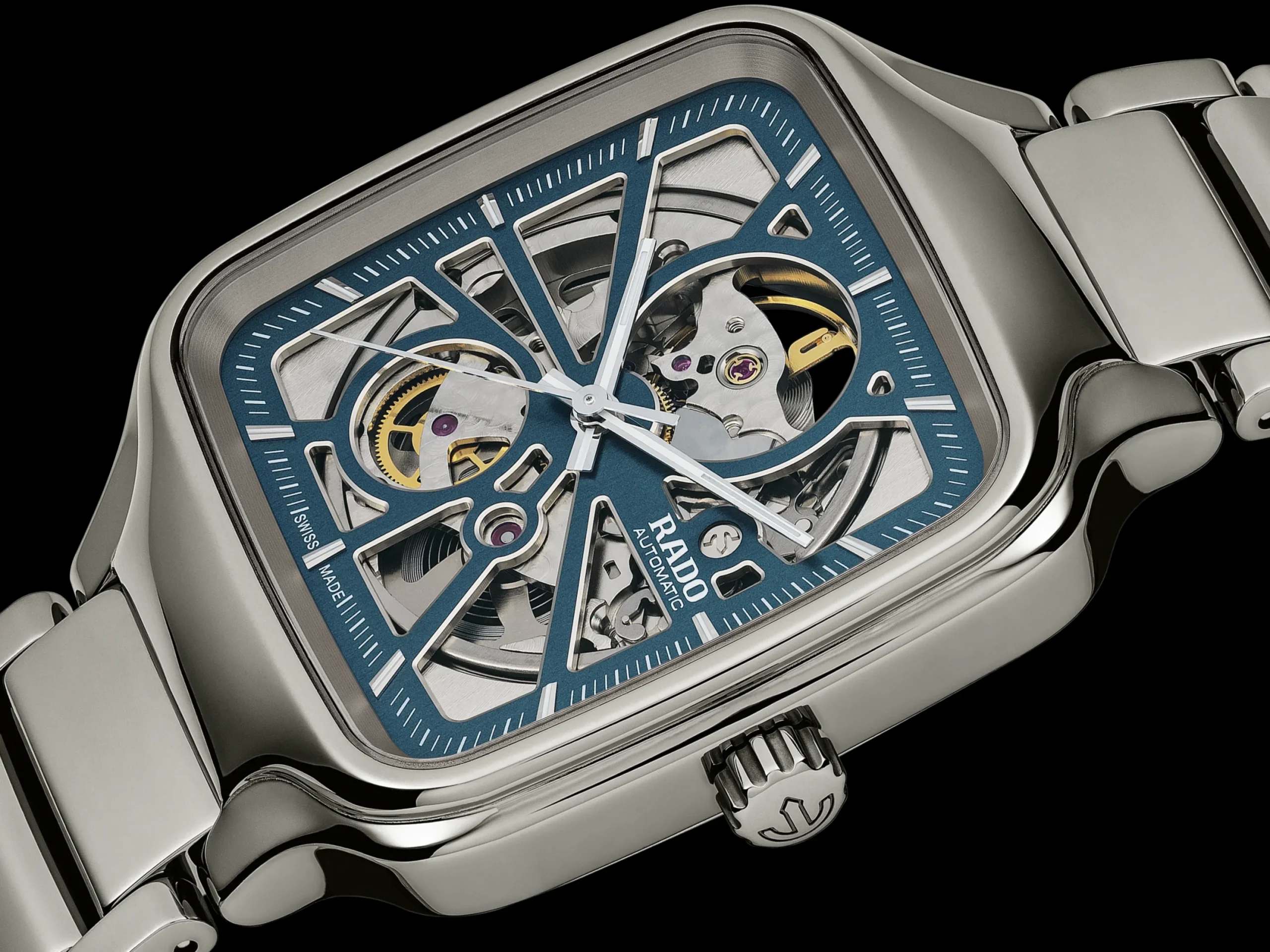 Women Rado True Square Automatic Open Heart