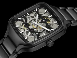Women Rado True Square Automatic Skeleton