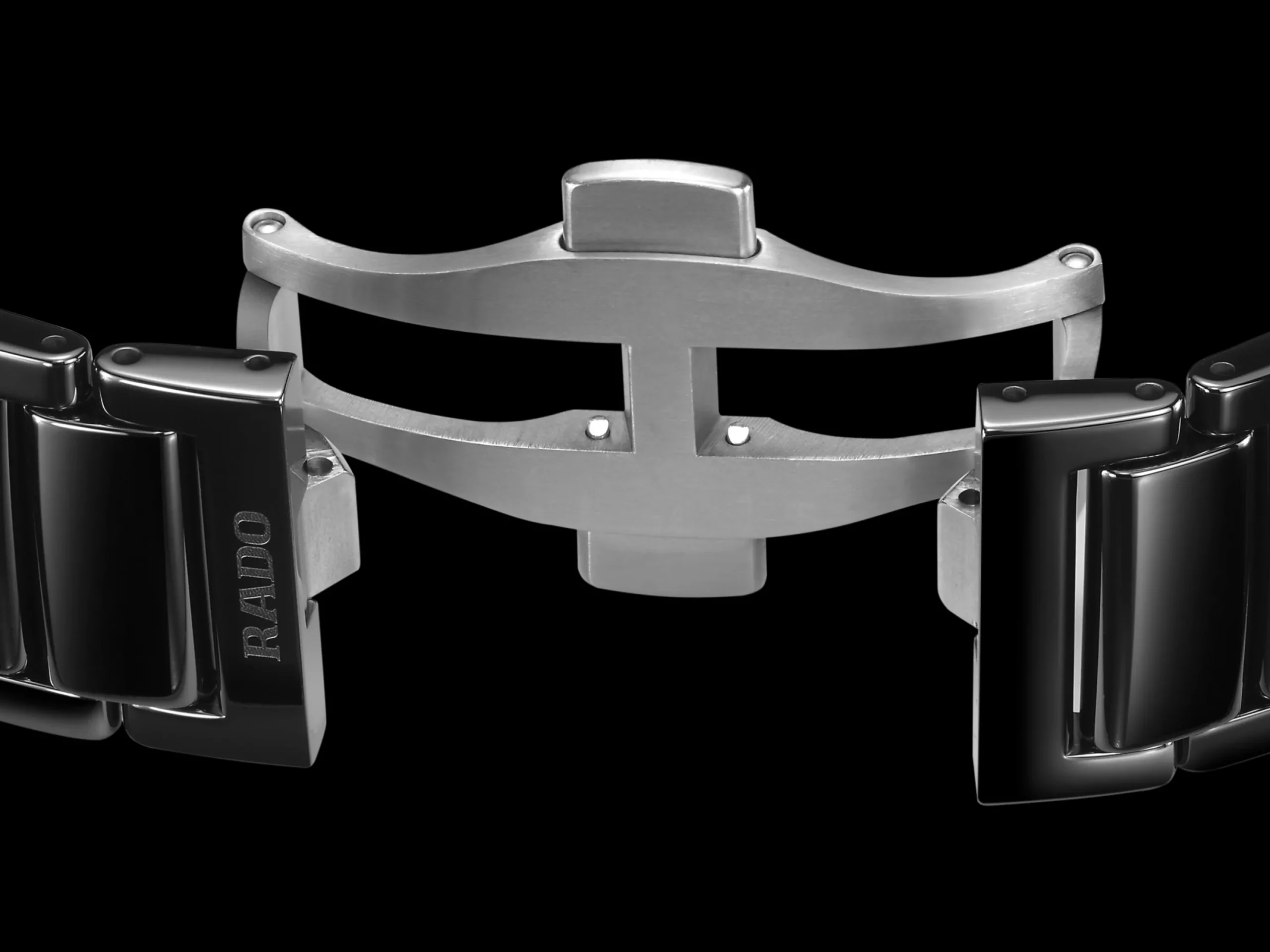 Women Rado True Square Automatic Skeleton