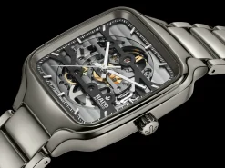 Women Rado True Square Automatic Skeleton