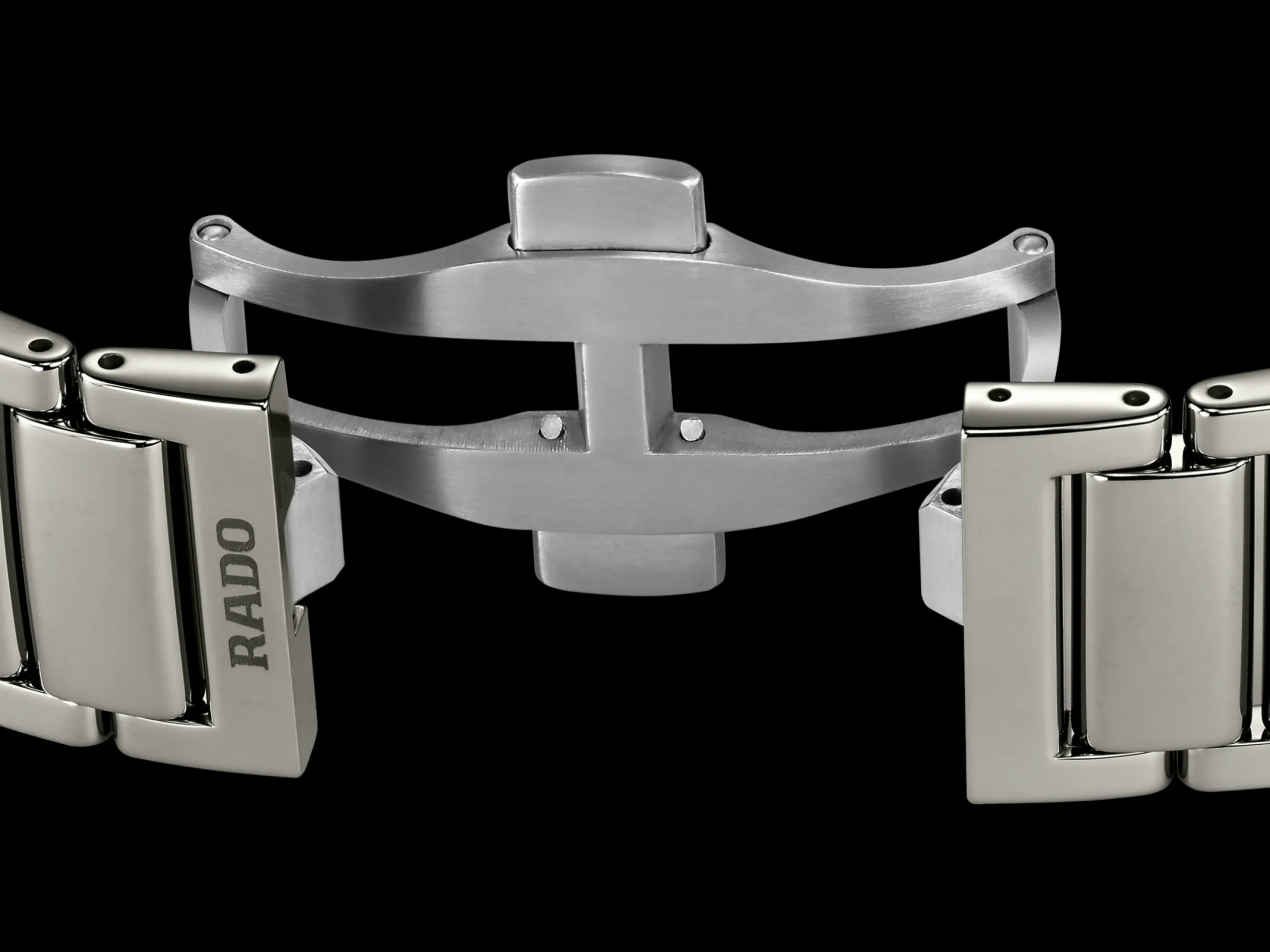 Women Rado True Square Automatic Skeleton