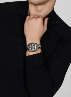 Women Rado True Square Automatic Skeleton