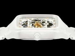 Women Rado True Square Automatic Skeleton