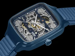Women Rado True Square Automatic Skeleton