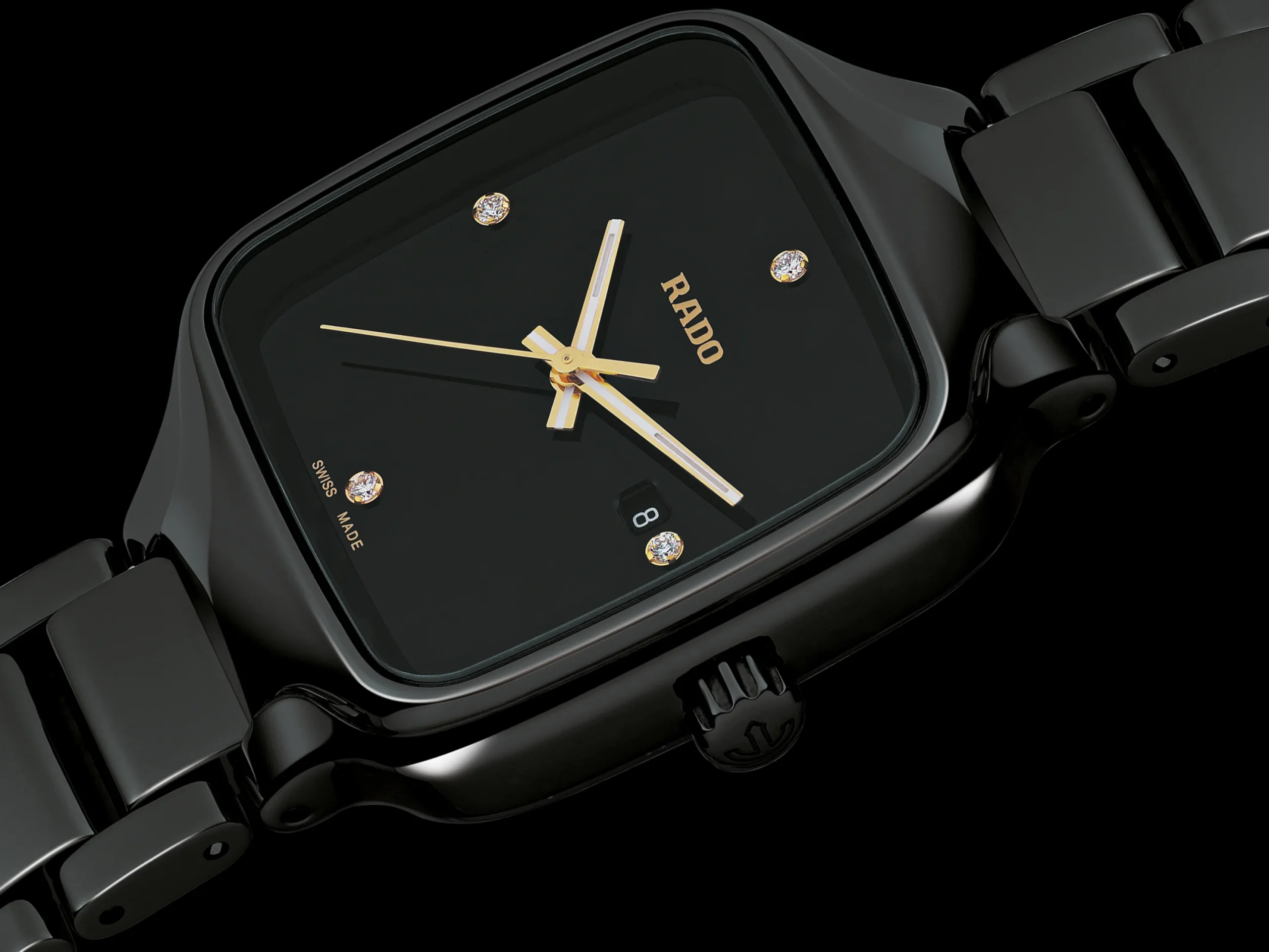 Women Rado True Square Diamonds